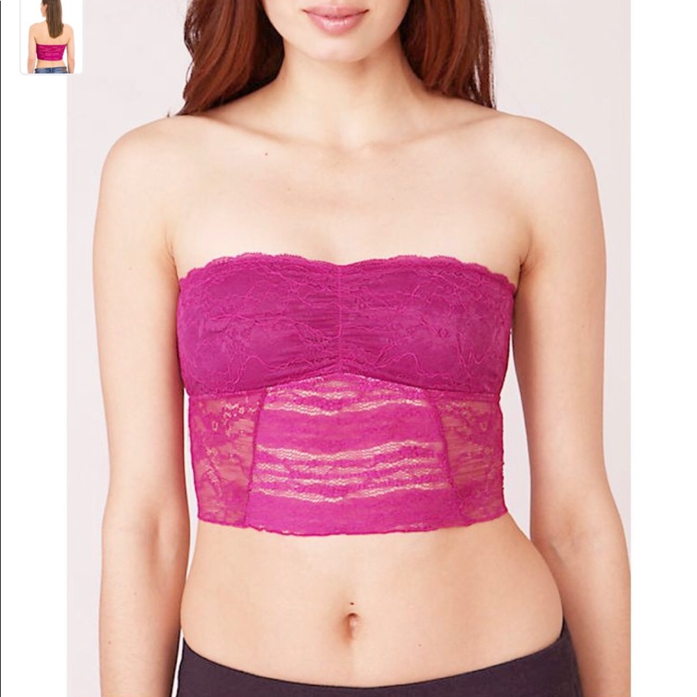 Free People Lace Cropped Bandeau